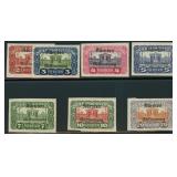 Austria Stamps #B23-B29 Imperf Mint HR1920 high va