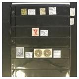 Worldwide Stamps A-E on Vario Pages, identified an