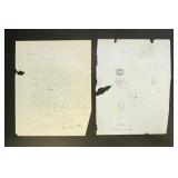 France Covers 14 Stamped Folded Letters from 1859-