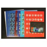 Greenland Christmas Seal Stamps 1985-2002, include