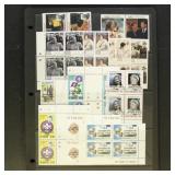 British Commonwealth Royalty Stamps on Hagnar styl