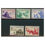 French Foreign Legion Stamps World War II Occupati