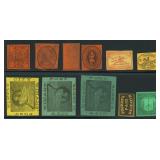 US Stamps 1840s-1870s Era Locals from large group