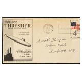 US Stamps USS Thresher SSN-593 Submarine Launch Co