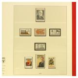 US Stamps 1969-1977 Mint NH in Lindner Hingeless a