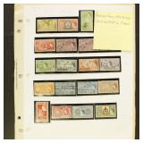 Bermuda Stamps 1950s-1970s Used and Mint LH on Pag