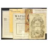 1820s-1970s Ephemera, Advertising, Publications, N