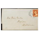 US Postal History #10 & #11 on Cover and Folded Le