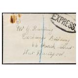 Great Britain Stamps Express Cover, 1930s scarce p