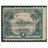 Central American Steamship Co Stamp with 'Good for
