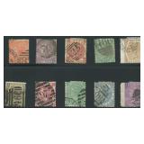 Great Britain Stamps 1860s-1870s Used Queen Victor