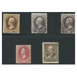 US Stamps Large Banknote Group on Dealer Pages inc