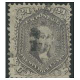 US Stamps #99 Used with grill thins CV $