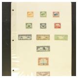 US Airmail Stamps 1918-1957 Mint Hinged collection