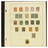 Brazil Stamps 1878-1888 Used and Mint on Pages, in