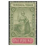 Trinidad & Tobago Stamp #20 Mint HR 1914 Britannia