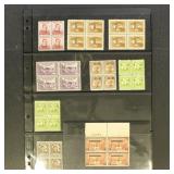 Philippines Stamps Blocks of 4 and Booklets Lot CV