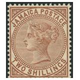 Jamaica Stamp #54 Mint HR 1908 Queen Victoria on o