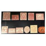 US Stamps 1840s-1870s Era Locals from large group