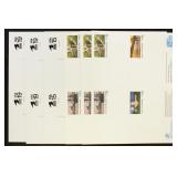 US Stamps Mint Postal Cards Sheets, a few dozen 15