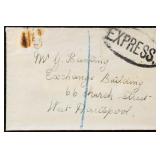 Great Britain Stamps Express Cover, 1930s scarce p
