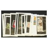 Worldwide Stamps on dealer cards, Mint & Used accu