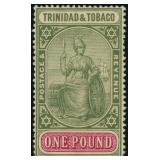 Trinidad & Tobago Stamp #20 Mint HR CV $190