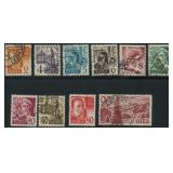 Germany Baden Occupation Stamps #5N28-5N40 CV $150