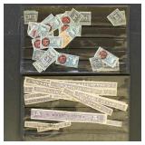 US Narcotics, Consular Fee & Playing Cards Stamps