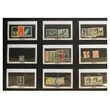 Austria Stamps better issues on dealer cards, with