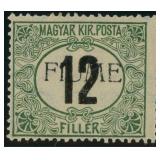 Fiume Stamps #J2 Mint OG CV $800
