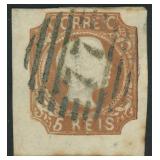 Portugal Stamps #9 Used CV $130, light staining