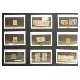 Worldwide Stamps better issues on cards CV $1,000+