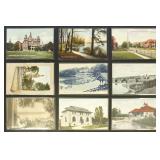 US Postcards Salesman Samples group of 14 differen