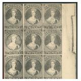 New Zealand 19th Century Victorian Plate Proof on