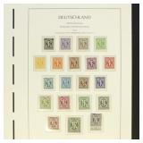 Germany Soviet Zone Stamps 1945-1949 collection on