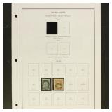 US Stamps 1850s-1890s Used Collection on Pages in