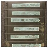 US Tobacco Stamps 50+ on Vario pages with some dup