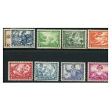 Germany Stamps #B49-B57 Mint NH 2 certs CV $1,960
