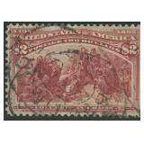US Stamp #242 Used $2 1893 Columbian Exposition Is