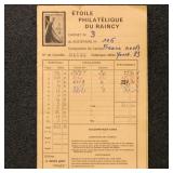 France Stamps Mint and Used in approval books, mos