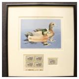US Federal Ducks 3 Framed Prints, signed with Duck