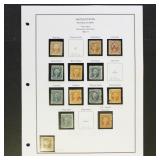 US Revenue Stamps 1860s Civil War era collection o
