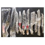 Handcrafted Knives by MHS Cutlery, with sheathes,