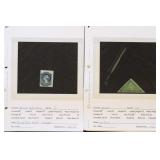 Newfoundland & Nova Scotia Stamps on Dealer Pages,