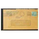 US Stamps #1059 Used on Cover with single franking