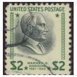 US Stamps #833 Used with dramatic offsett printing