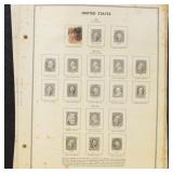 US Stamps 1860s-1940s Used Collection on pages inc