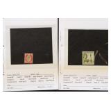 Malta Stamps on Dealer Pages, Mint and Used with i