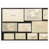 India Stamps Miscellaneous Group in Glassines